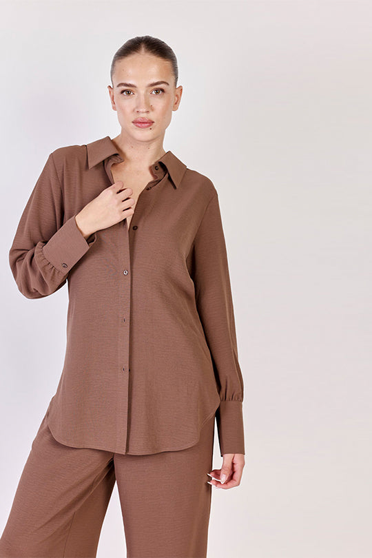 חולצה מכופתרת Yam נשים