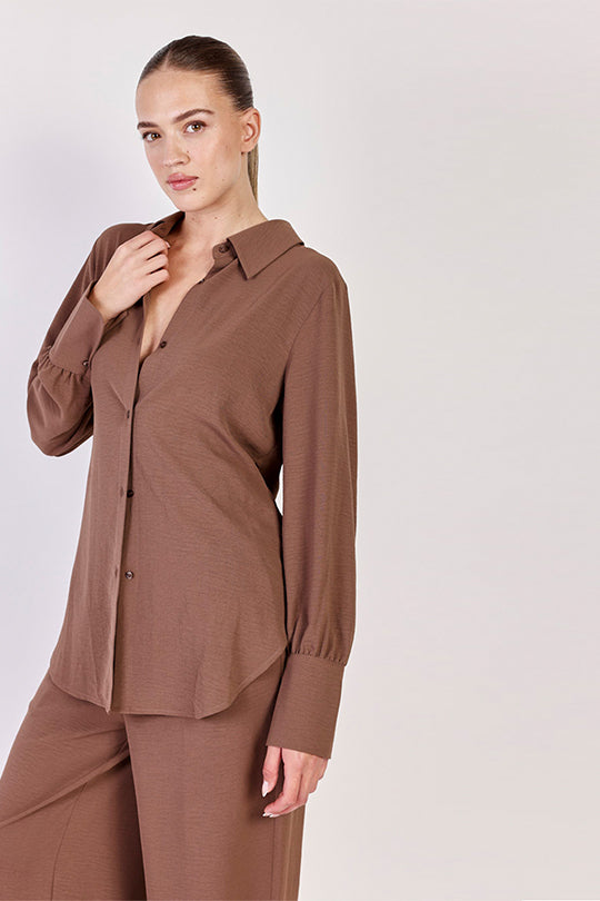 חולצה מכופתרת Yam נשים