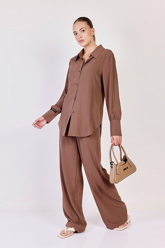 חולצה מכופתרת Yam נשים