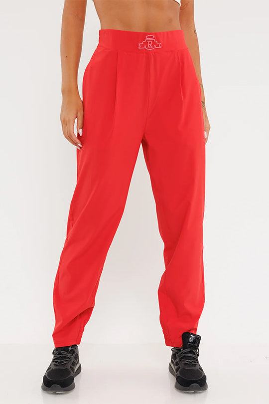 W 4WAY LONG PANTS 25173803P RED 33