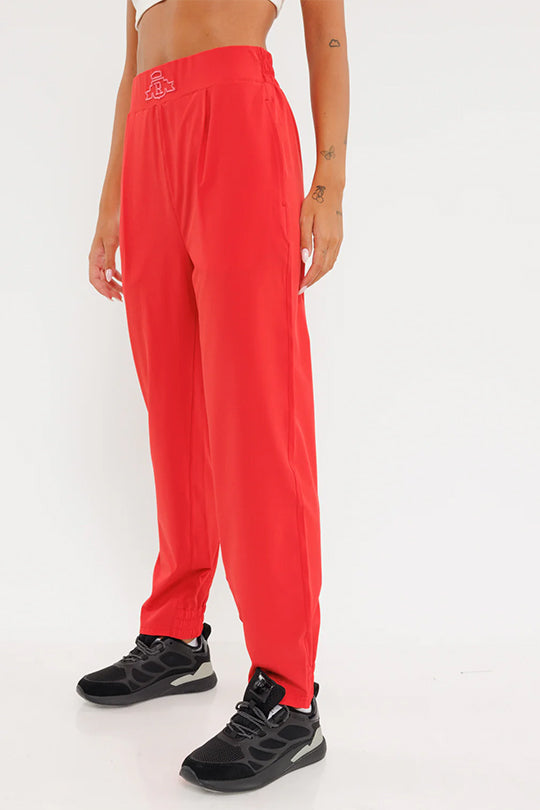 W 4WAY LONG PANTS 25173803P RED 33