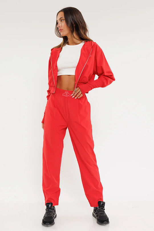 W 4WAY LONG PANTS 25173803P RED 33