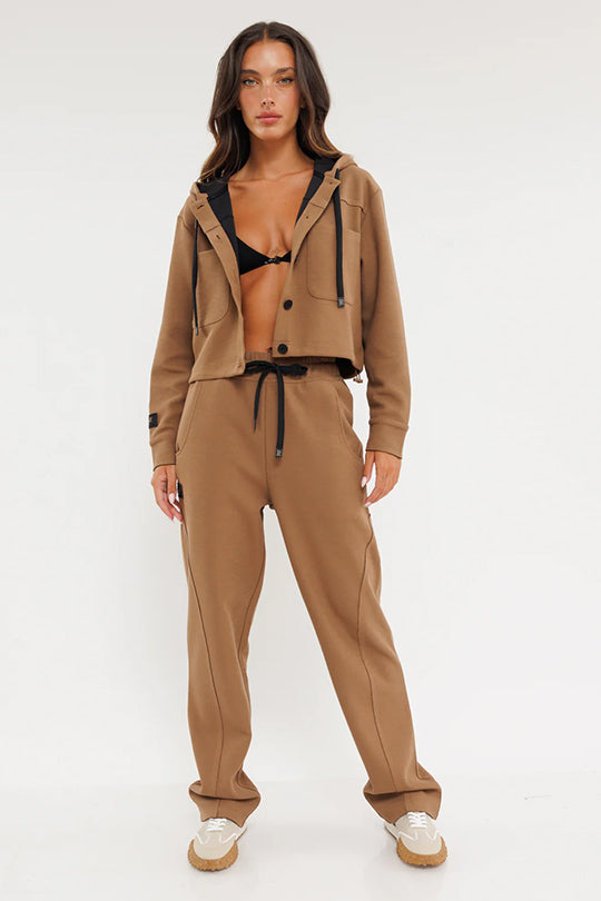 W LONG PANTS 25173840P CAMEL 56