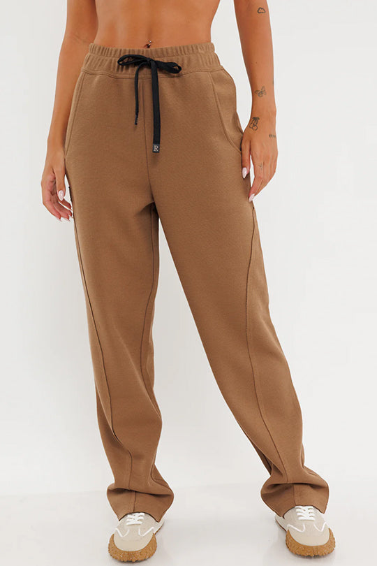 W LONG PANTS 25173840P CAMEL 56