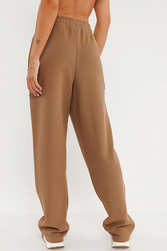 W LONG PANTS 25173840P CAMEL 56