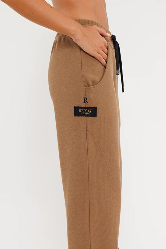 W LONG PANTS 25173840P CAMEL 56