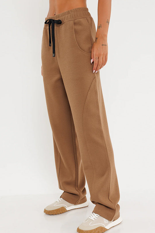 W LONG PANTS 25173840P CAMEL 56