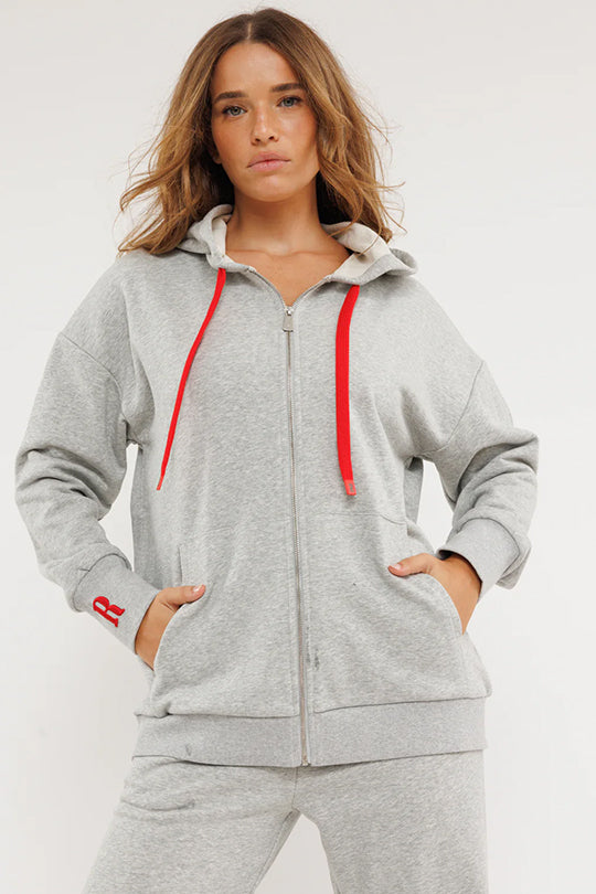 טי שירט  לנשים בצבע אפור