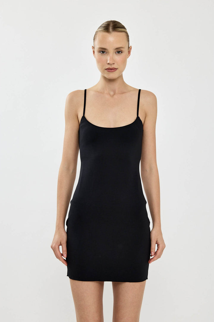 שמלת מיני Celeste בצבע שחור