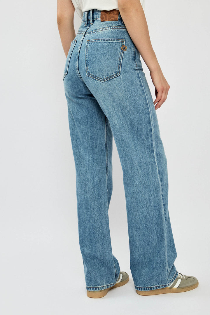 ג'ינס MADISON בגזרה ישרה בצבע כחול