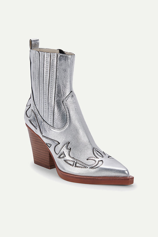 BEAUX SILVER LEATHER