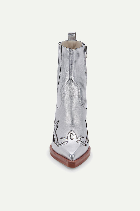 BEAUX SILVER LEATHER