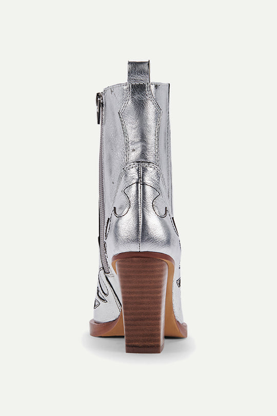BEAUX SILVER LEATHER