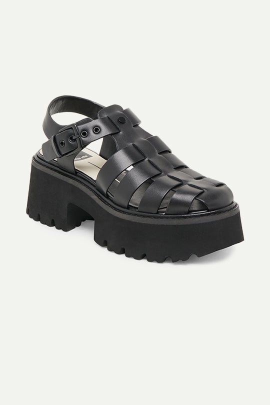 LASLY-T BLACK LEATHER