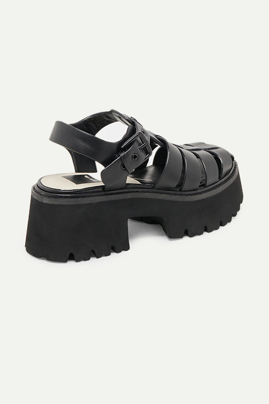 LASLY-T BLACK LEATHER