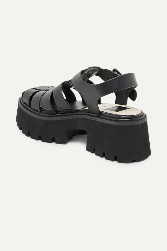 LASLY-T BLACK LEATHER