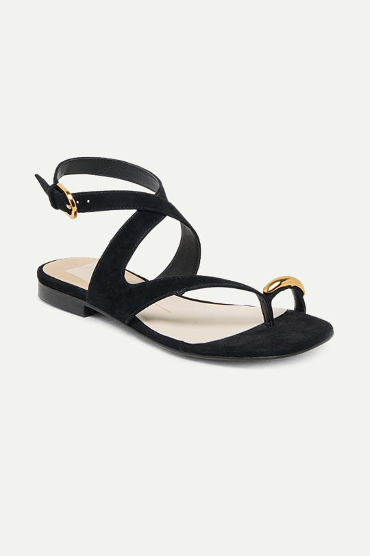 סנדלי EARLA בצבע שחור