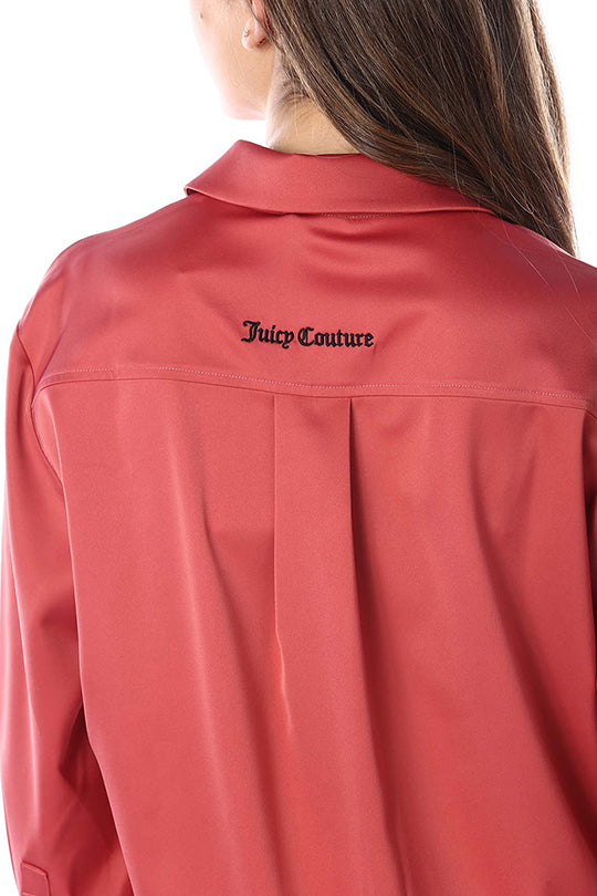 חולצה מכופתרת בצבע ורוד