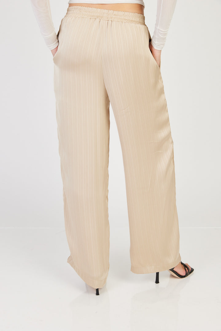 מכנסי Ston בצבע בז'