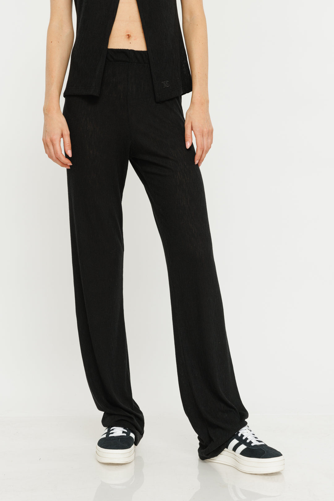 מכנסיים ארוכים Selina בצבע שחור