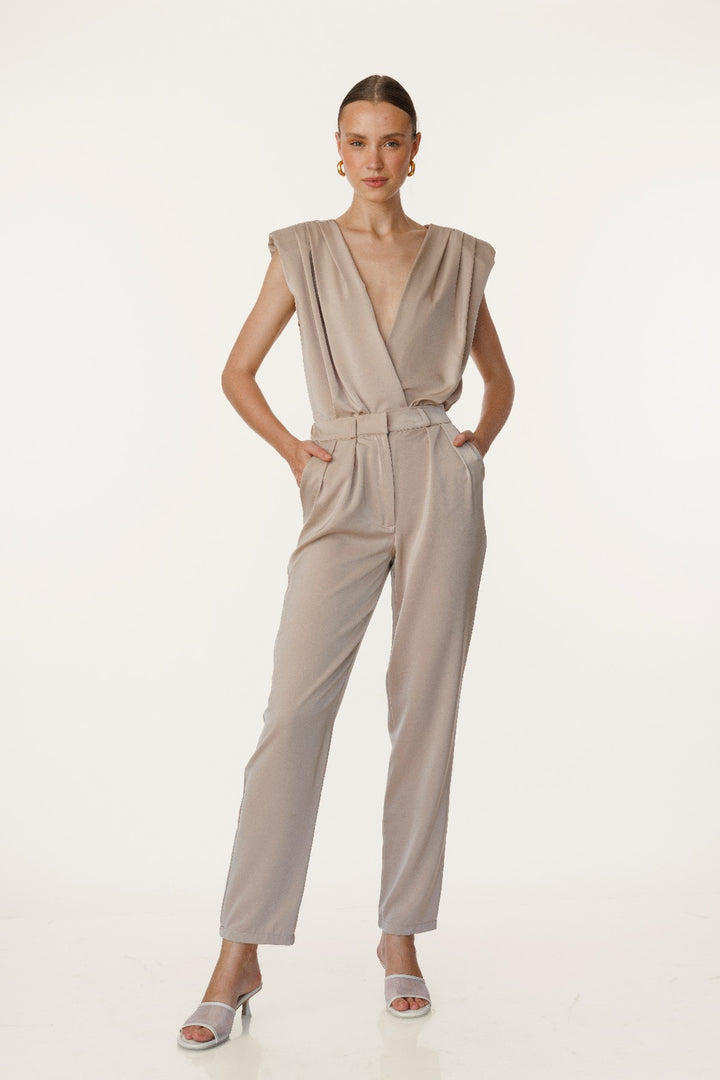 גופיית מעטפת Holland בצבע בז'