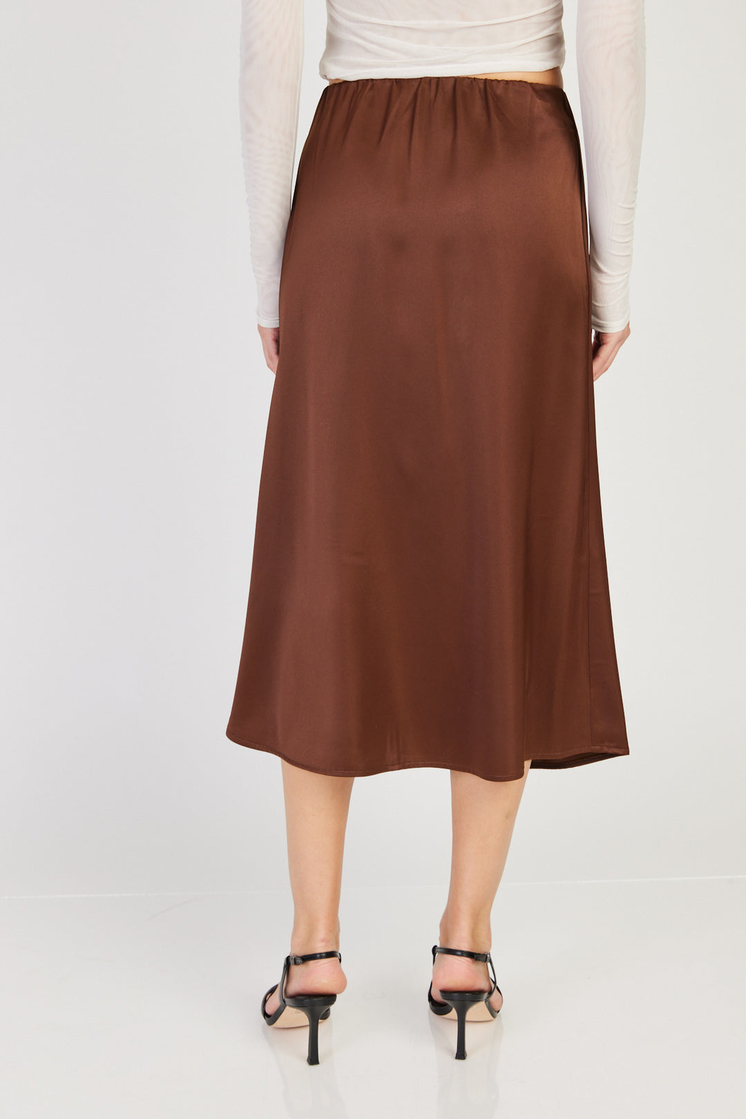 חצאית Alex בצבע קאמל