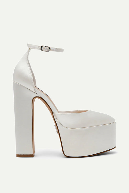 נעלי עקב SELESTINE בצבע לבן