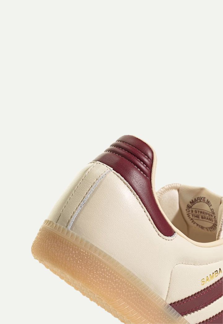 סניקרס SAMBA בצבע בז' ובורדו