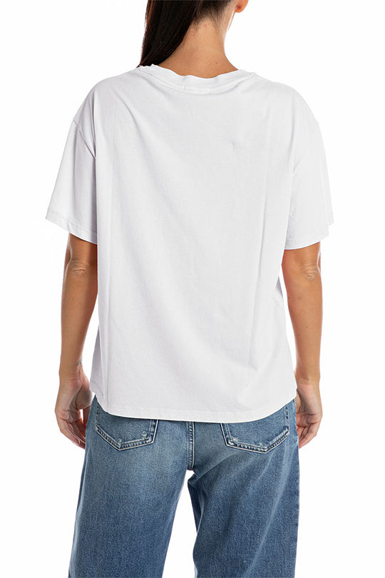 טי שירט כיתוב Oversize נשים