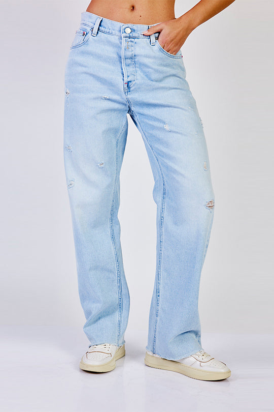 ג'ינס Jaylie Wide Leg נשים