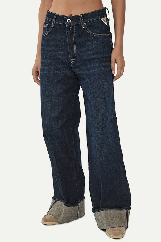 ג'ינס NALAJA בגזרה רחבה