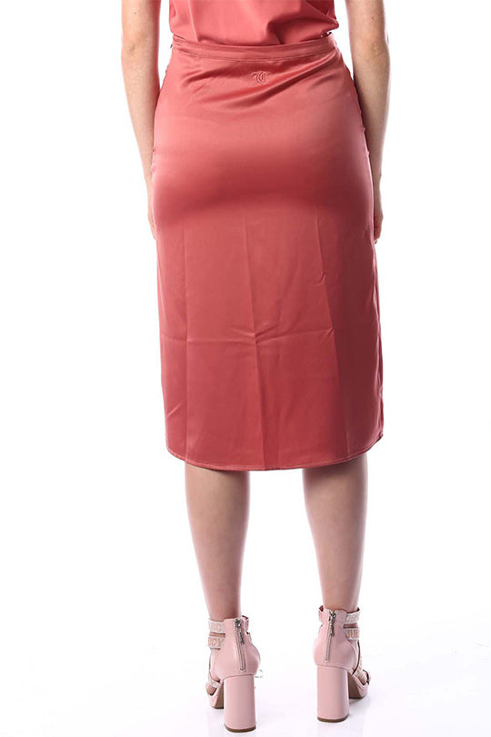 חצאית מידי סאטן נשים