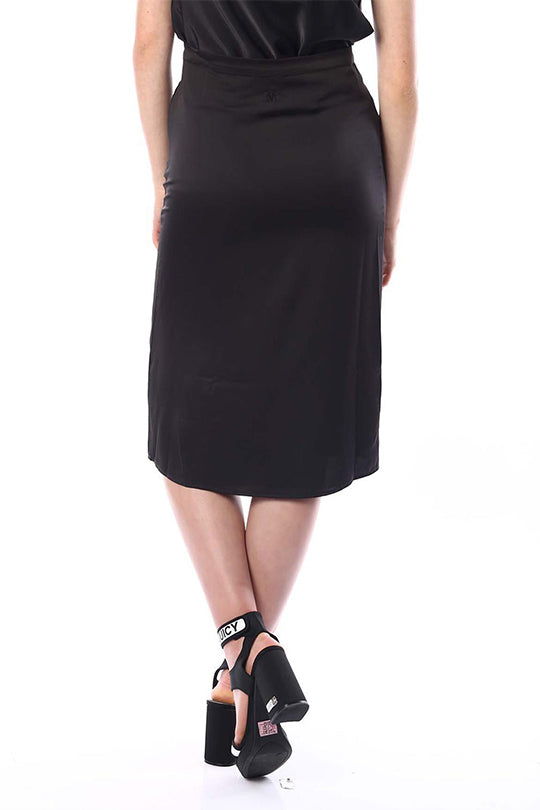 חצאית מידי סאטן נשים