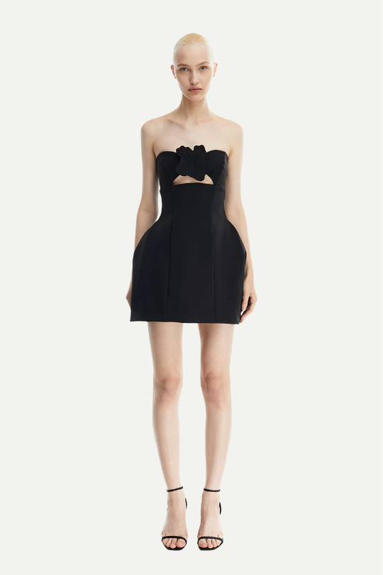 שמלת מיני Fiona בצבע שחור