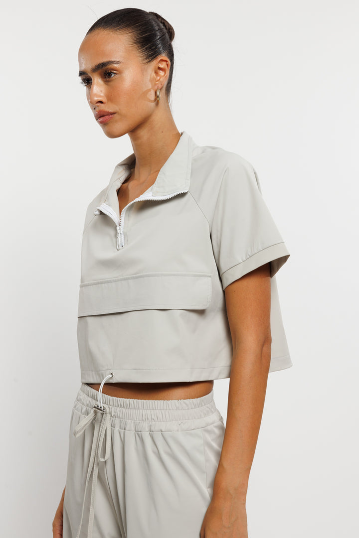 טופ Orbi בצבע אפור