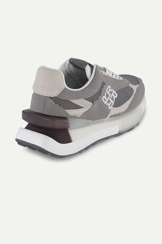 נעלי סניקרס Plan1 בצבע אפור