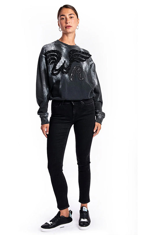 ג'ינס סקיני בצבע שחור