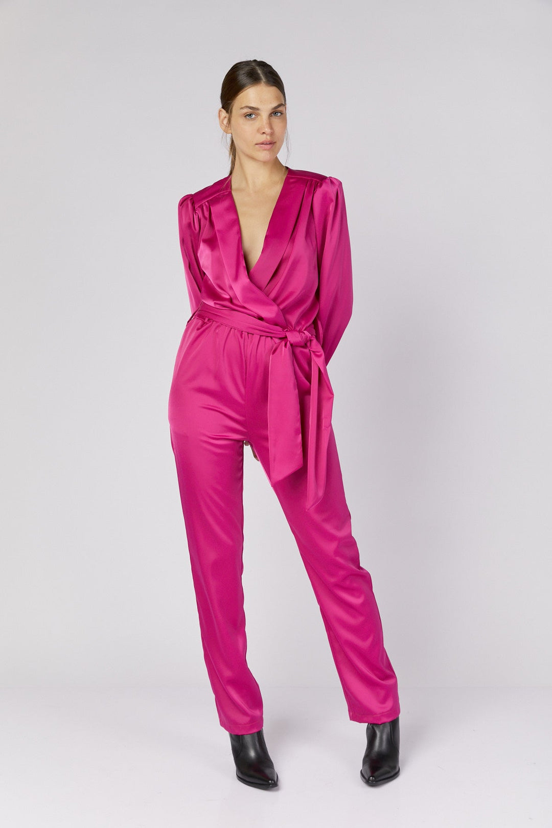 אוברול לירי בצבע ורוד - Dana Sidi