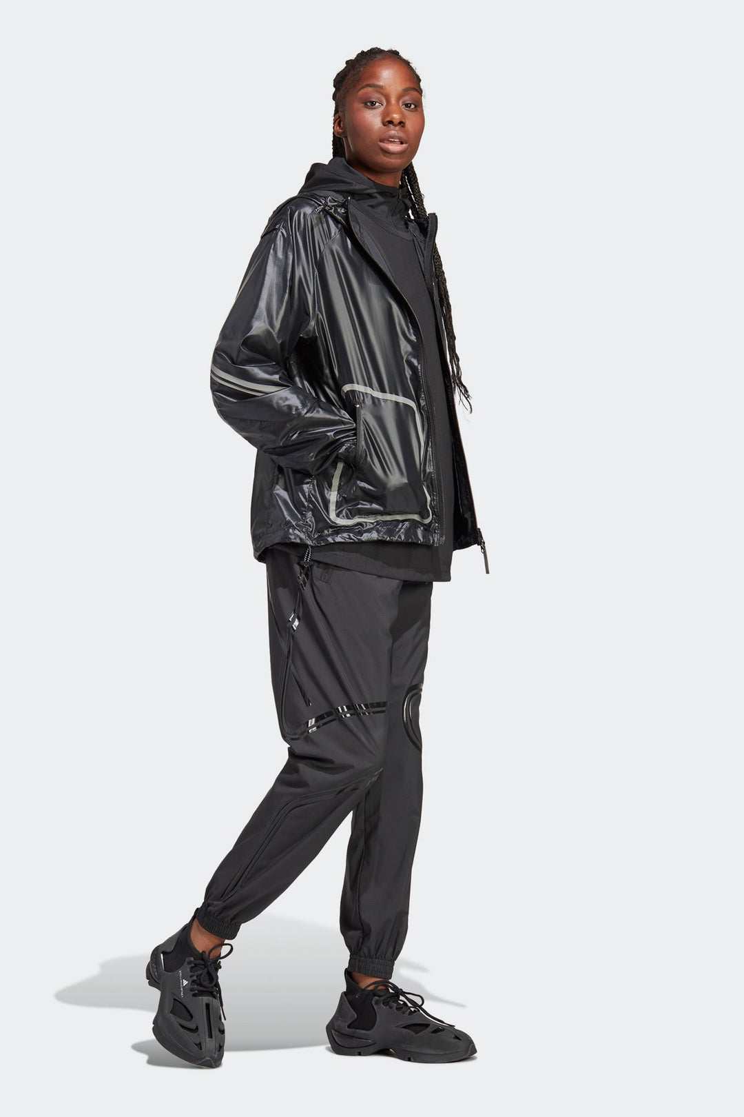 ג׳קט ניילון Asmc Tpa Jkt בצבע שחור - Adidas Stella