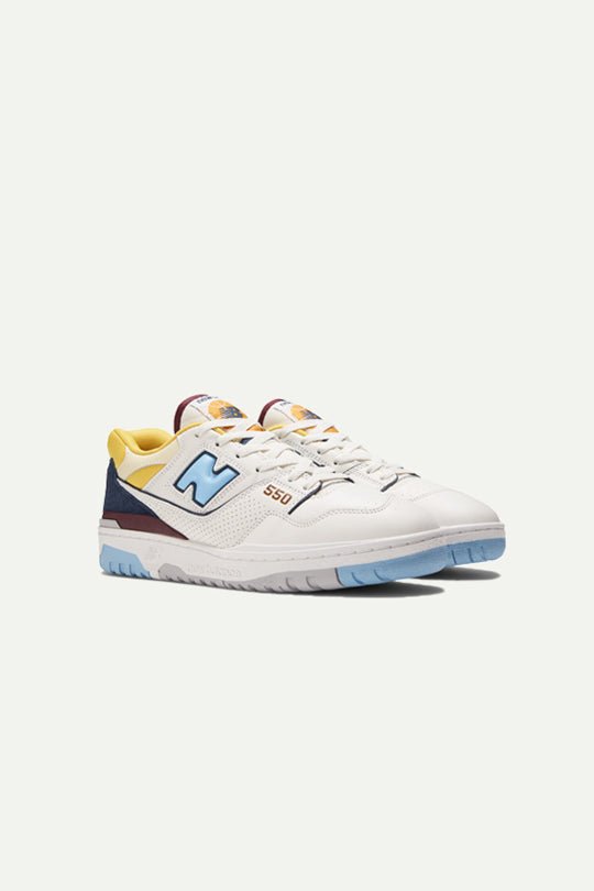נעלי סניקרס 550 בצבע תכלת\צהוב - New Balance