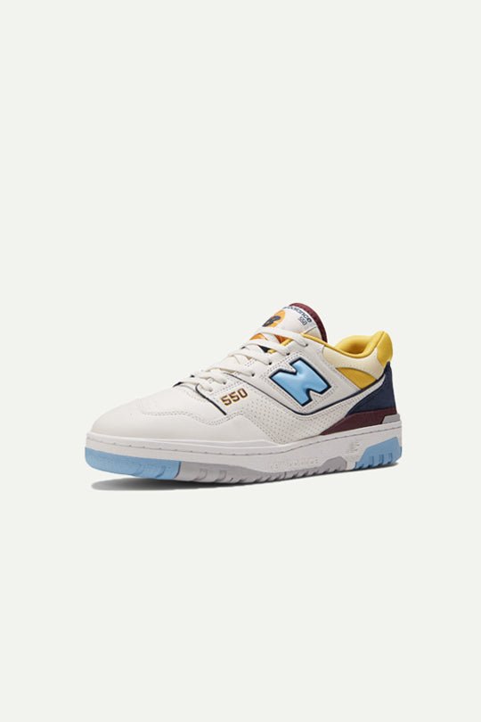 נעלי סניקרס 550 בצבע תכלת\צהוב - New Balance