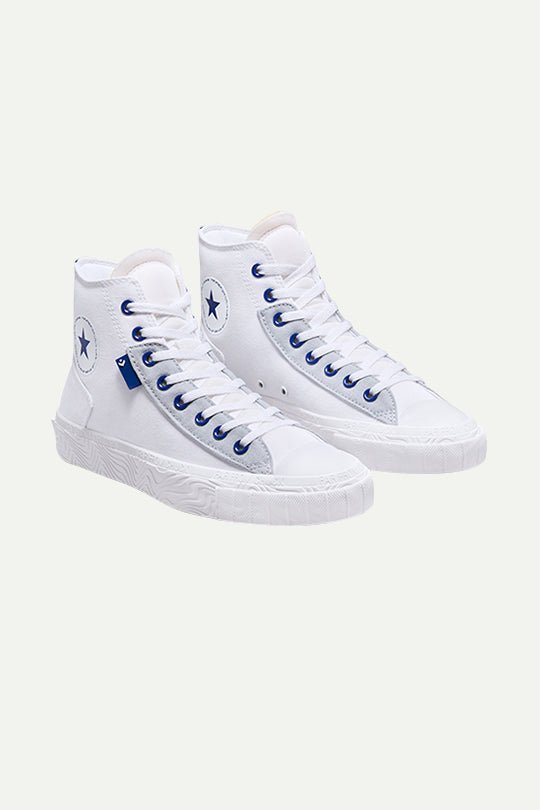 נעלי סניקרס Chuck Taylor בצבע לבן/כחול - Converse