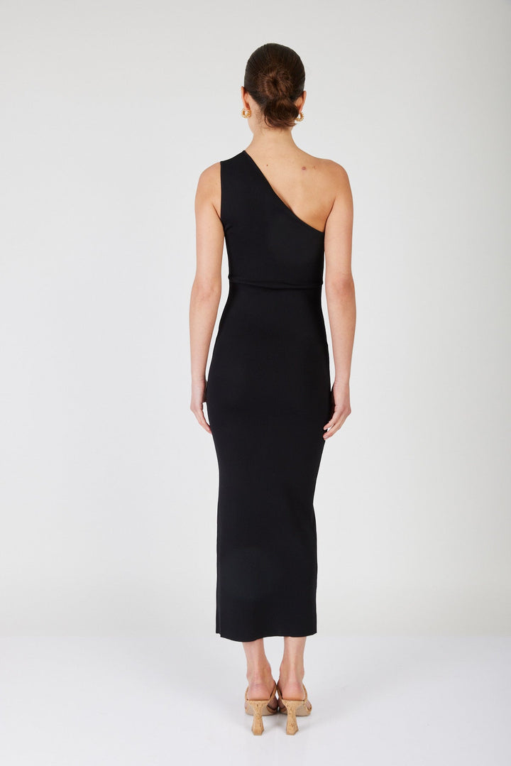 שמלת מקסי וואן שולדר פדריקה בצבע שחור - Mother Ofall