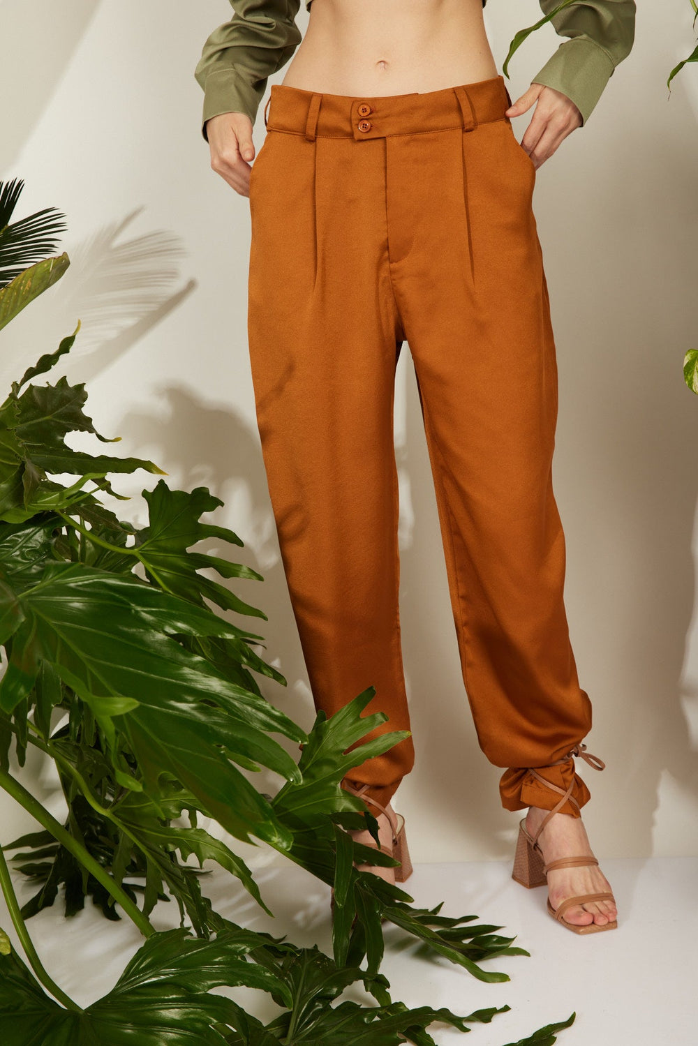 STAV PANTS HOUSE OF JAFFA X RAZILI RUST 120 - House Of Jaffa X Razili