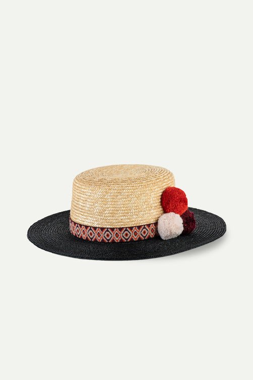כובע בוטר פונפונים - Justine