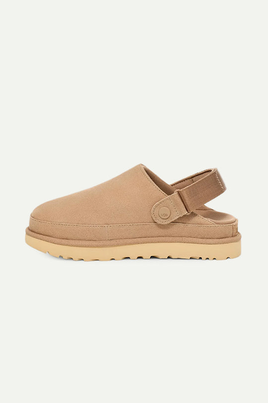 נעלי סליידס Goldenstar Clog בצבע בז׳