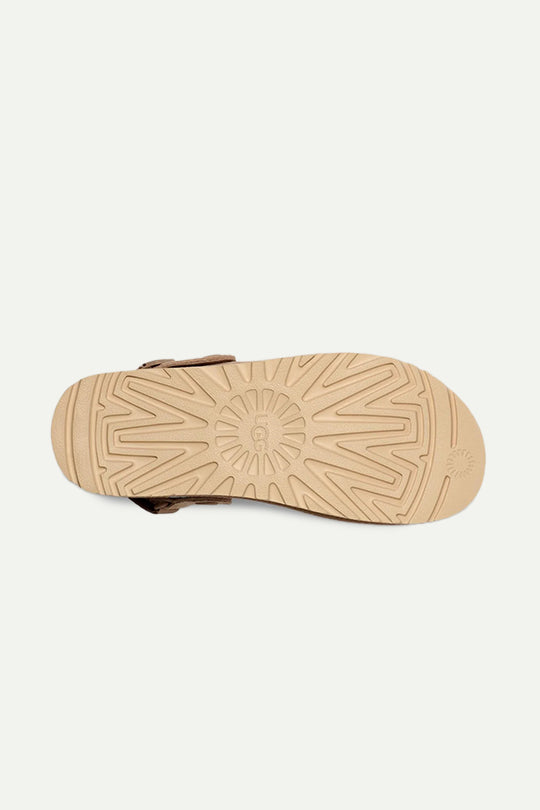 נעלי סליידס Goldenstar Clog בצבע בז׳