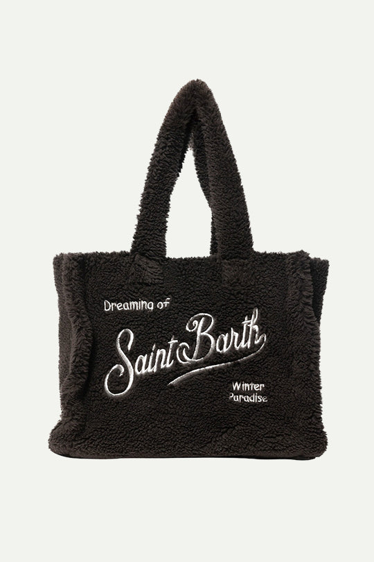 תיק יד בצבע שחור עם רצועה