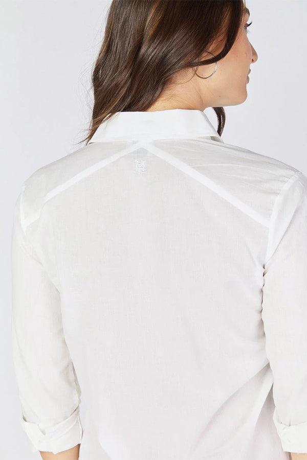 חולצה מכופתרת ארוכה נשים