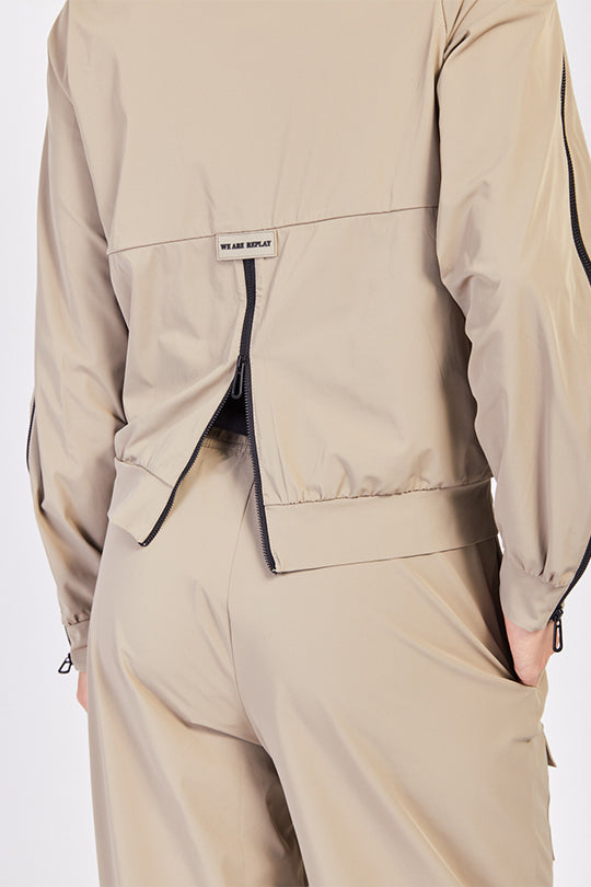 ג'קט ניילון רוכסנים נשים